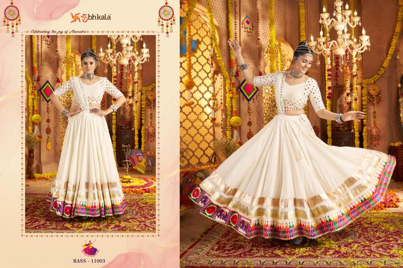 Shubhkala Raas vol 19 catalog navratri lehenga choli online india