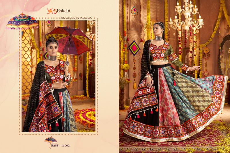 Shubhkala Raas vol 19 catalog navratri lehenga choli online india