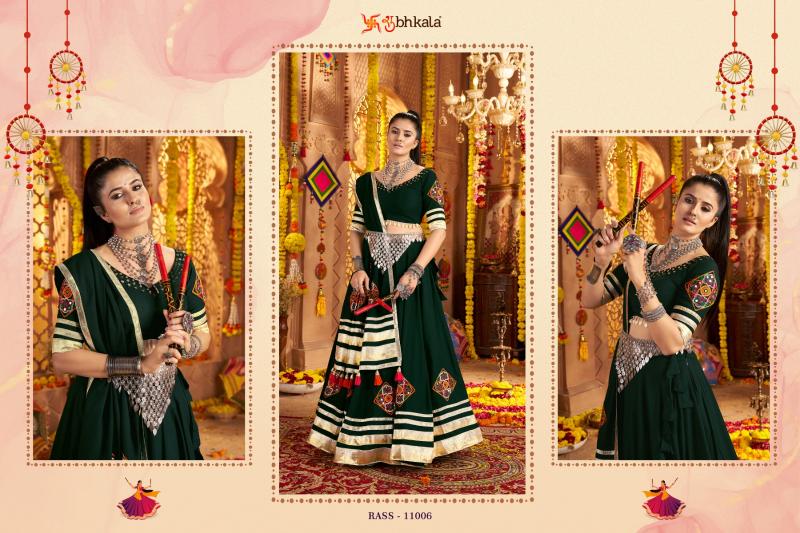 Shubhkala Raas vol 19 catalog navratri lehenga choli online india
