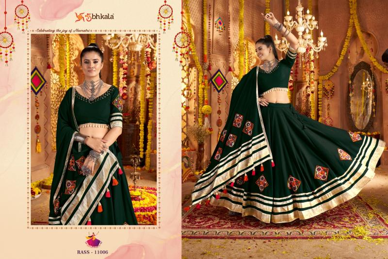 Shubhkala Raas vol 19 catalog navratri lehenga choli online india