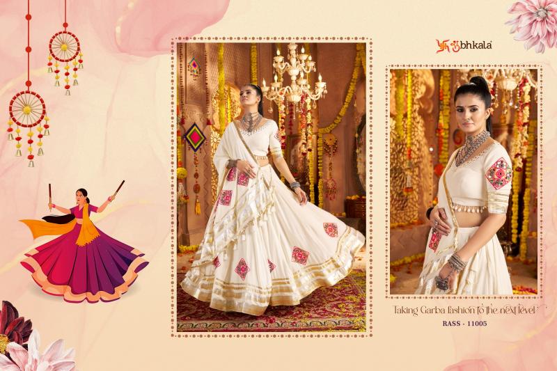 Shubhkala Raas vol 19 catalog navratri lehenga choli online india