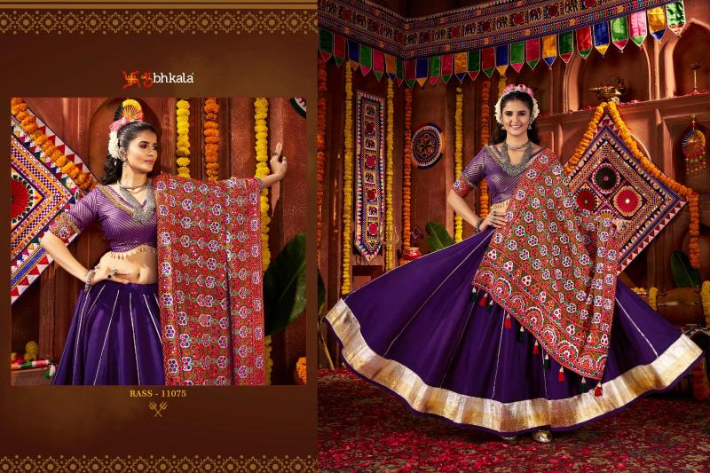 Shubhkala Raas vol 26 catalog navratri lehenga choli online india