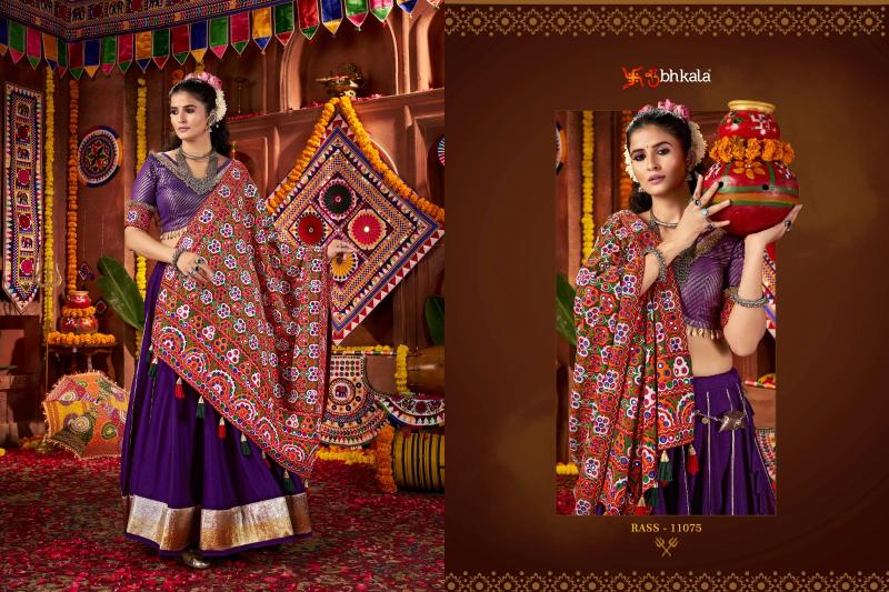 Shubhkala Raas vol 26 catalog navratri lehenga choli online india