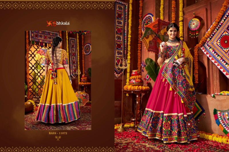 Shubhkala Raas vol 26 catalog navratri lehenga choli online india