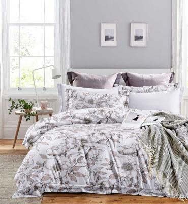 Siara 108X108(9ftX9ft) King size pure glacé cotton premium bedsheets wholesale