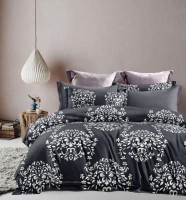 Siara 108X108(9ftX9ft) King size pure glacé cotton premium bedsheets wholesale