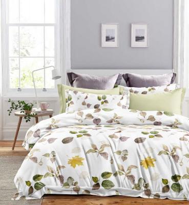 Siara 108X108(9ftX9ft) King size pure glacé cotton premium bedsheets wholesale