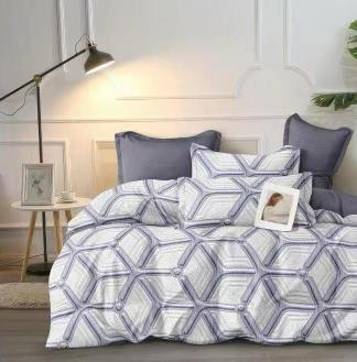 Siara 108X108(9ftX9ft) King size pure glacé cotton premium bedsheets wholesale