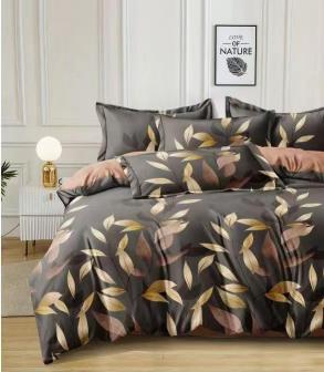 Siara 108X108(9ftX9ft) King size pure glacé cotton premium bedsheets wholesale