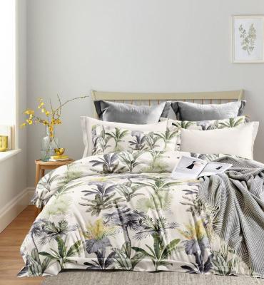 Siara 108X108(9ftX9ft) King size pure glacé cotton premium bedsheets wholesale