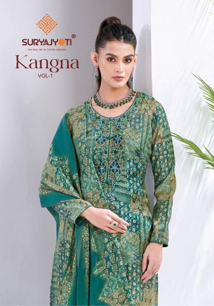 Suryajyoti Kangana Vol-1 – Dress Material - Wholesale Catalog