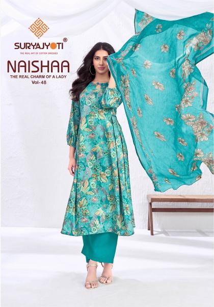 Suryajyoti Naisha Vol-48 – Dress Material - Wholesale Catalog