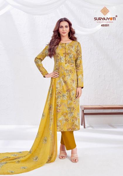 Suryajyoti Naisha Vol-48 – Dress Material - Wholesale Catalog