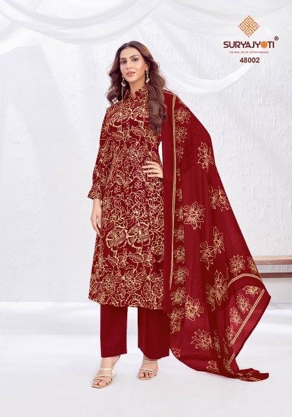 Suryajyoti Naisha Vol-48 – Dress Material - Wholesale Catalog