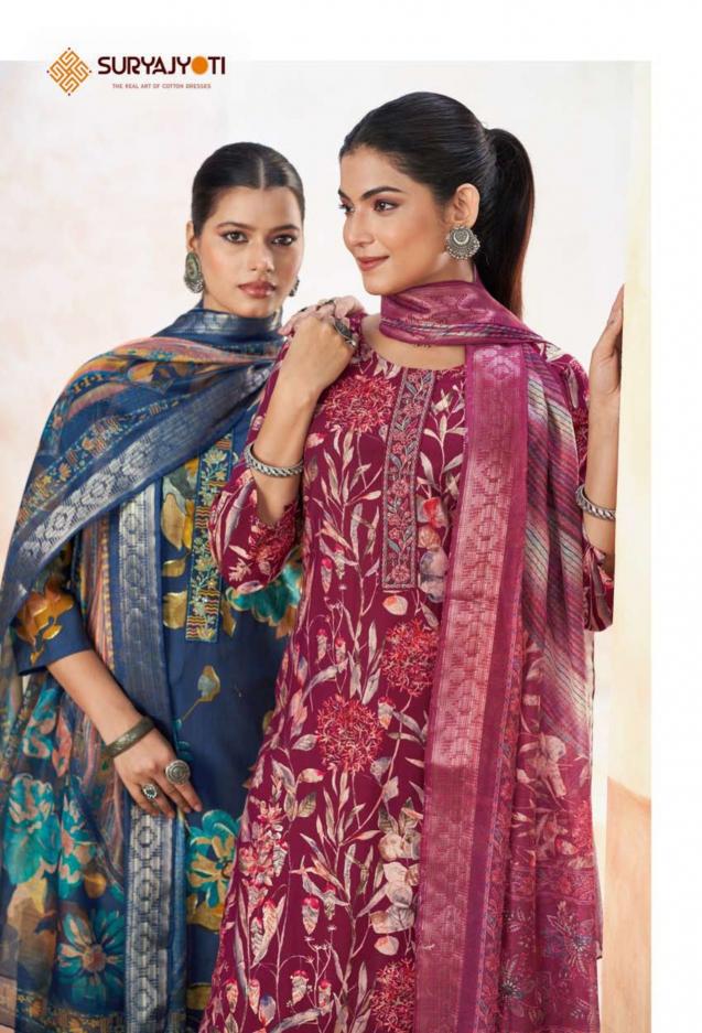 Suryajyoti Nayantara Vol-2 – Kurti Pant With Dupatta - Wholesale Catalog