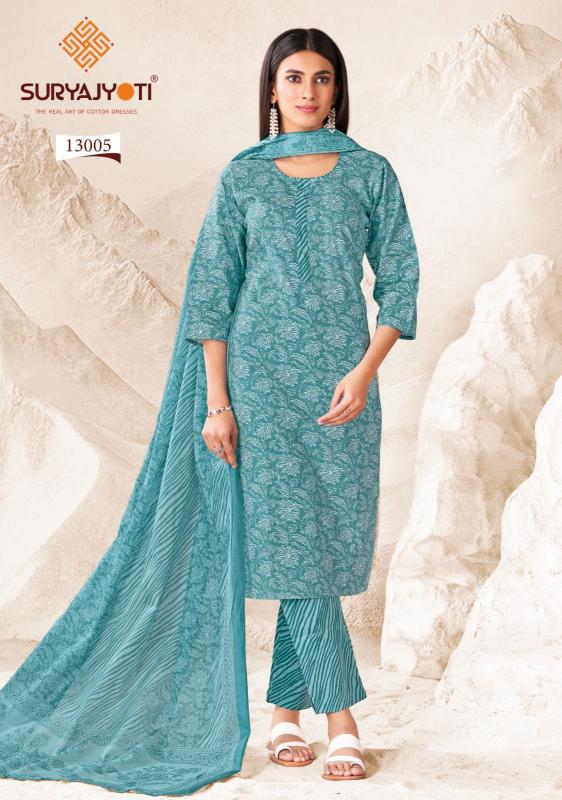Suryajyoti Preyasi Vol-13 – Kurti Pant With Dupatta - Wholesale Catalog