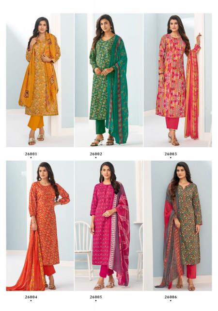 Suryajyoti Suhana Vol-26 – Dress Material - Wholesale Catalog