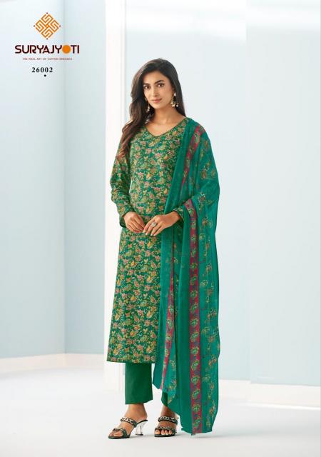 Suryajyoti Suhana Vol-26 – Dress Material - Wholesale Catalog