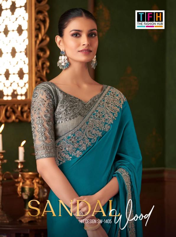 Tfh Sandalwood Sw 1405 Hits catalog surat saree kalyan