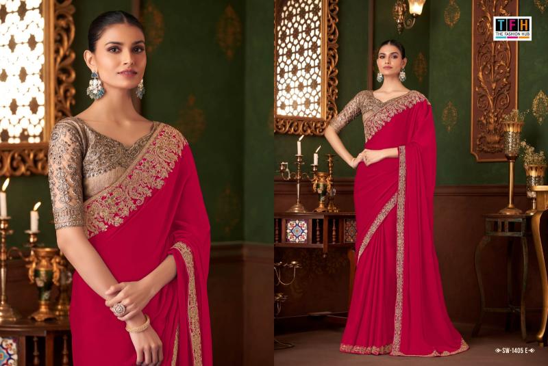 Tfh Sandalwood Sw 1405 Hits catalog surat saree kalyan