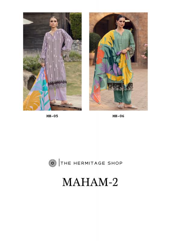 The Hermitage Shop Maham vol 2 Catalog wholesale dress materials for sale
