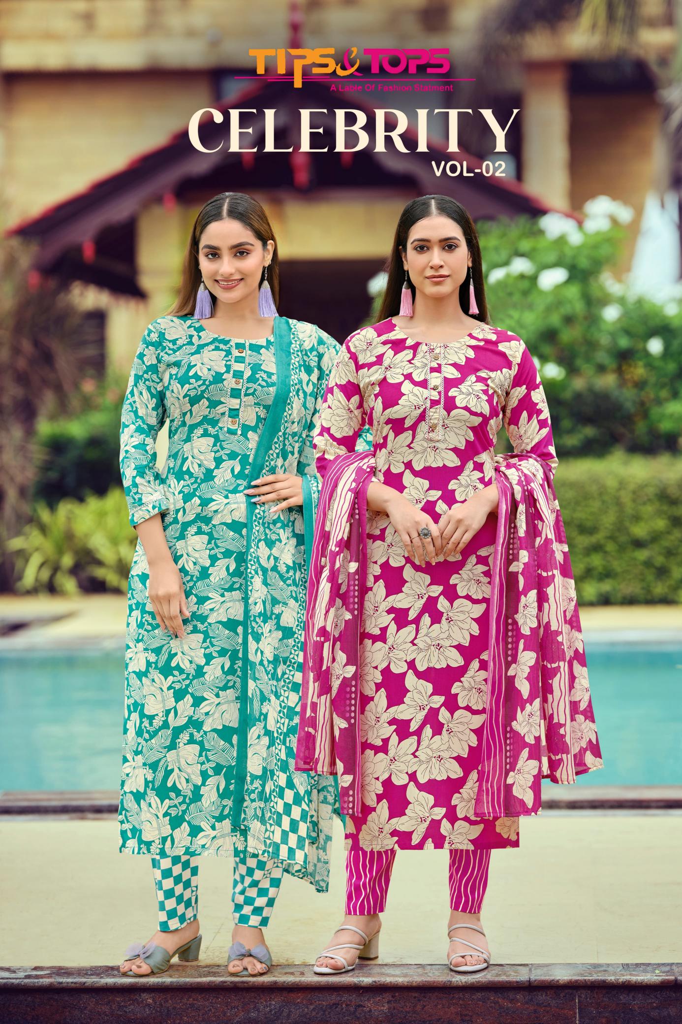 Tips & Tops Celebrity vol 2 catalog buy womens kurtis online india