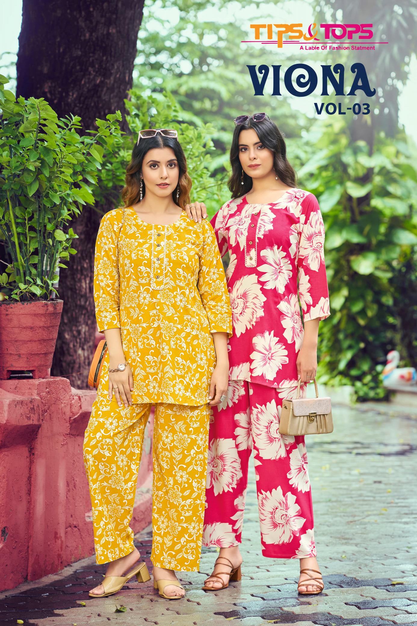 Tips & Tops Viona Vol 3 catalog co ord set wholesale