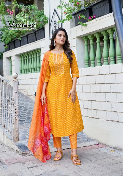 Vaniska Cotton Plus vol 2 catalog pakistani kurti online india