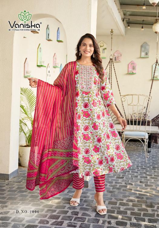 Vaniska Cotton Plus vol 2 catalog pakistani kurti online india