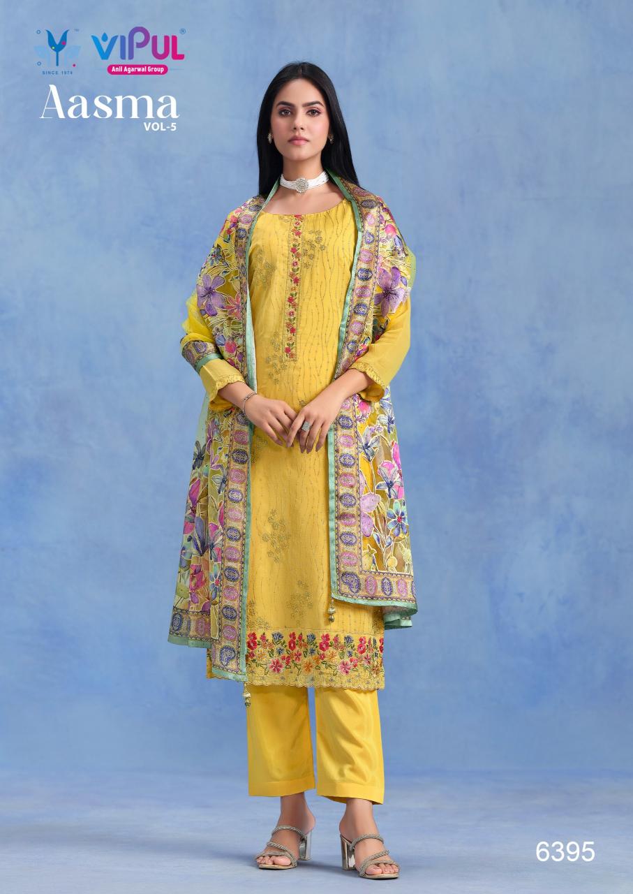 Vipul Aasma Vol 5 catalog wholesale salwar kameez online in india