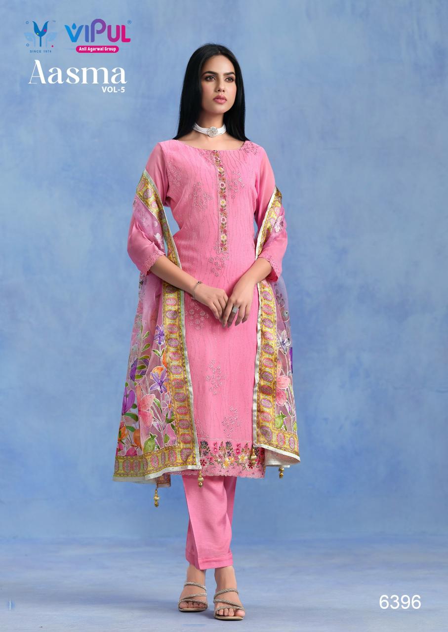 Vipul Aasma Vol 5 catalog wholesale salwar kameez online in india