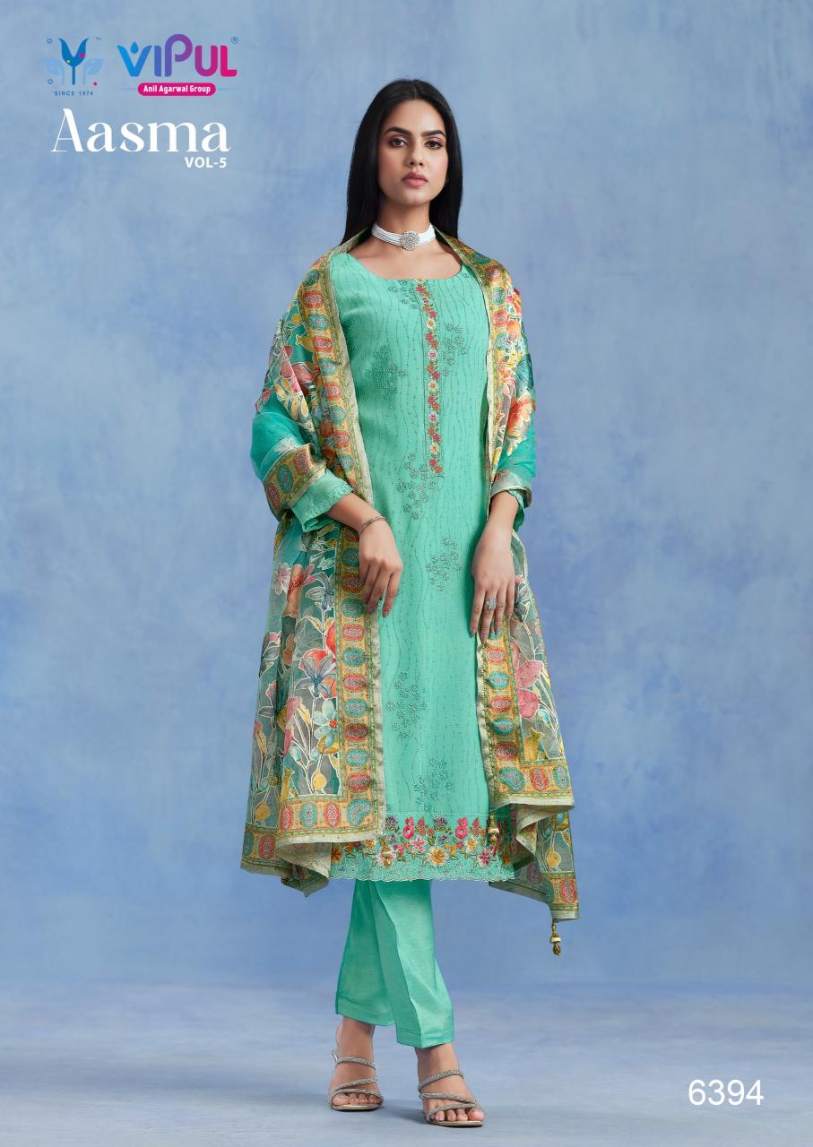 Vipul Aasma Vol 5 catalog wholesale salwar kameez online in india