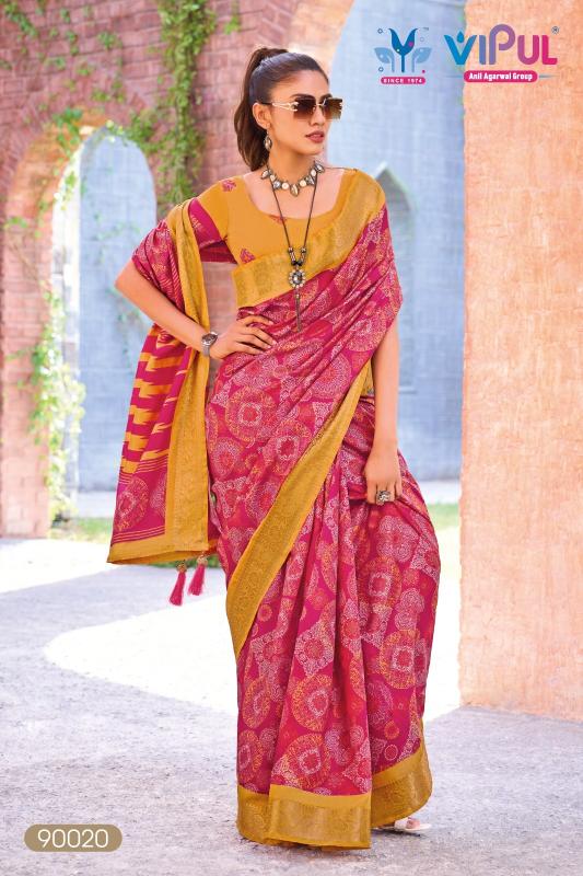 Vipul Kashmir beauty catalog surat ki saree price