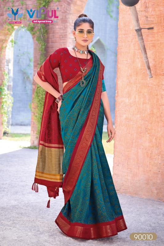 Vipul Kashmir beauty catalog surat ki saree price