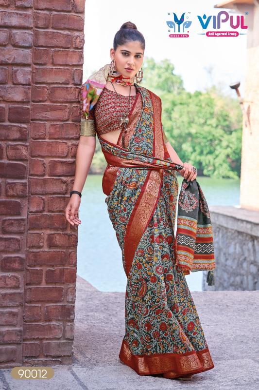 Vipul Kashmir beauty catalog surat ki saree price