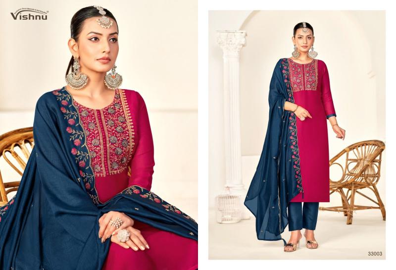 Vishnu Rameena Vol 3 catalog wholesale salwar kameez alveera