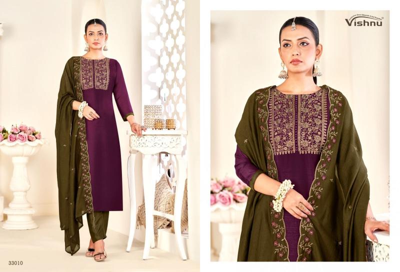 Vishnu Rameena Vol 3 catalog wholesale salwar kameez alveera