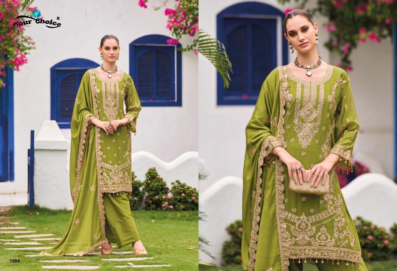 Your Choice Farasi vol 1 catalog wholesale pakistani designer salwar kameez