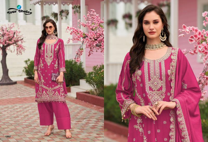 Your Choice Farasi vol 1 catalog wholesale pakistani designer salwar kameez