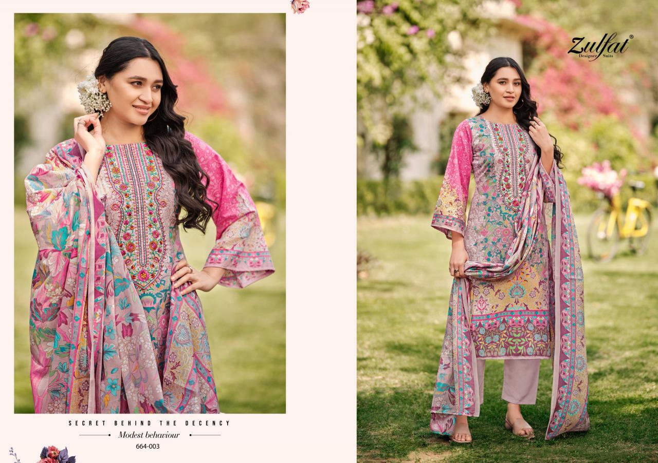 Zulfat Gulnaaz Vol 6 catalog catalogue dress materials wholesale surat